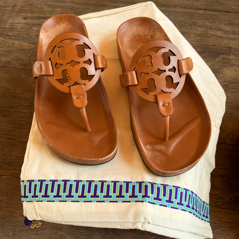 Tory Burch Miller Cloud Sandals Size 6